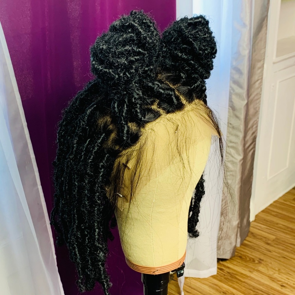 Butterfly loc wig